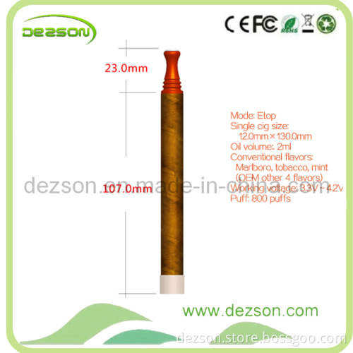 Latest Cutomized Etop 2ml Volume Disposable Electronic Cigarette
